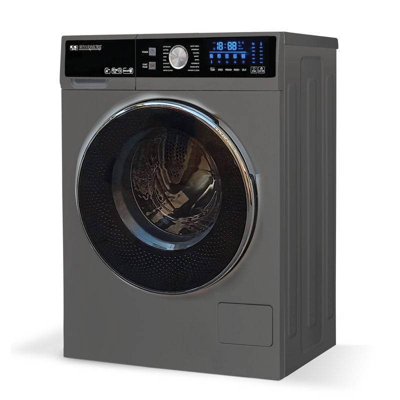 ماشین لباسشویی سپهر الکتریک مدل se1284t ظرفیت 8 کیلوگرم